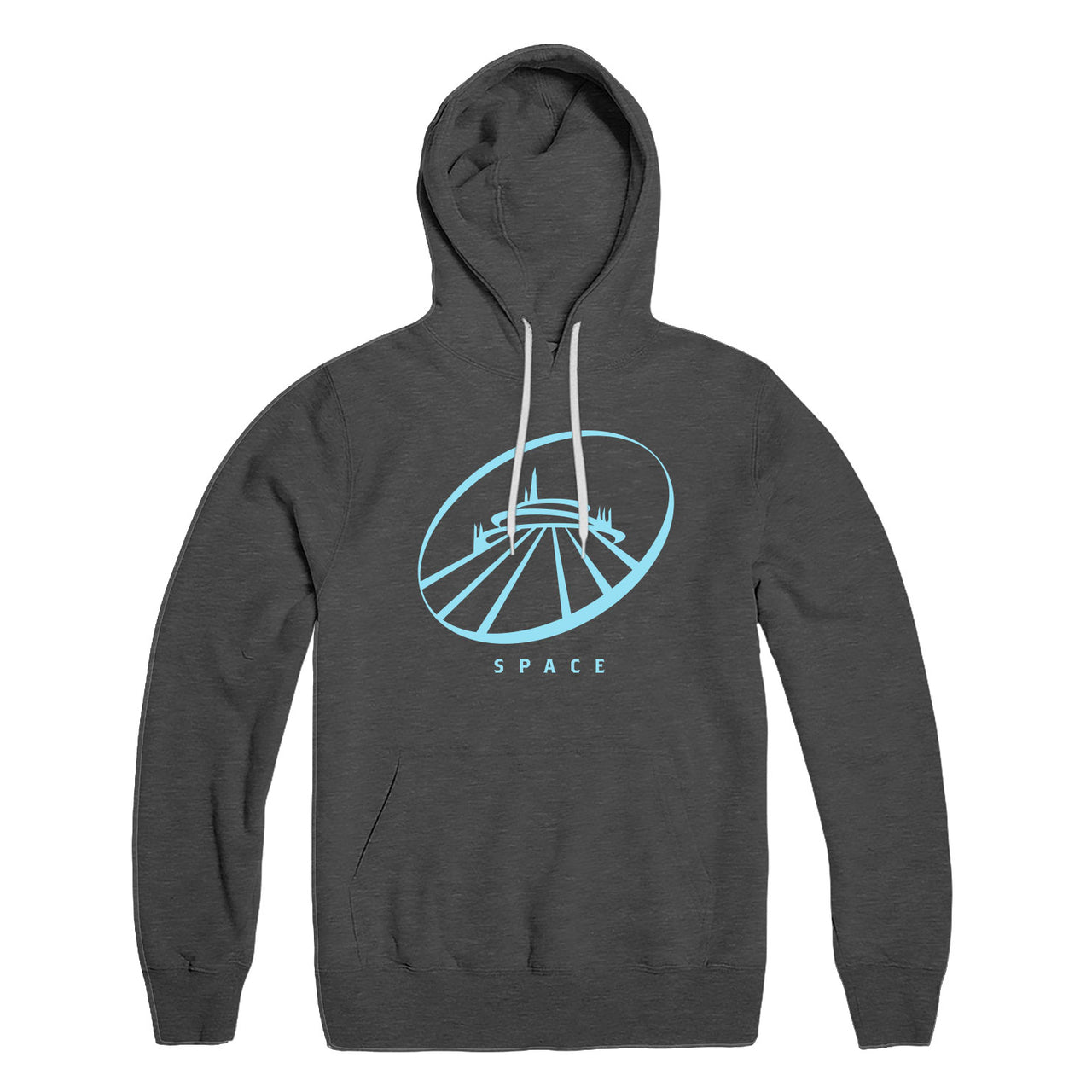 SPACE | Hoodie | Heather Charcoal