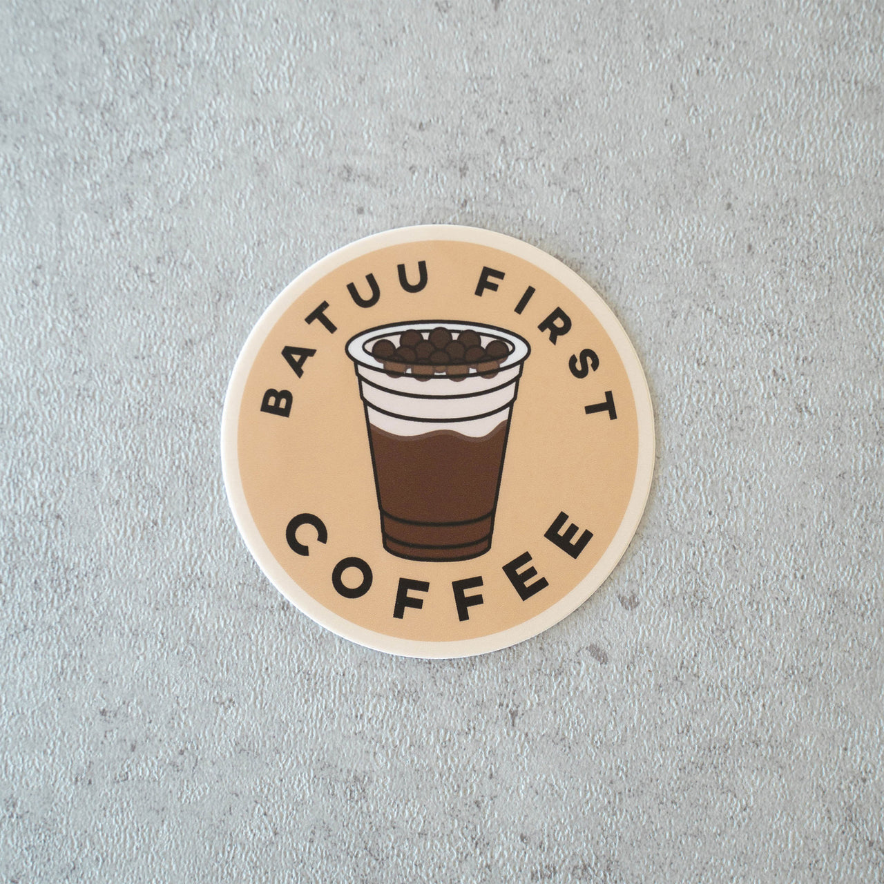 BATUU FIRST COFFEE / Cold Brew Black Caf | Sticker