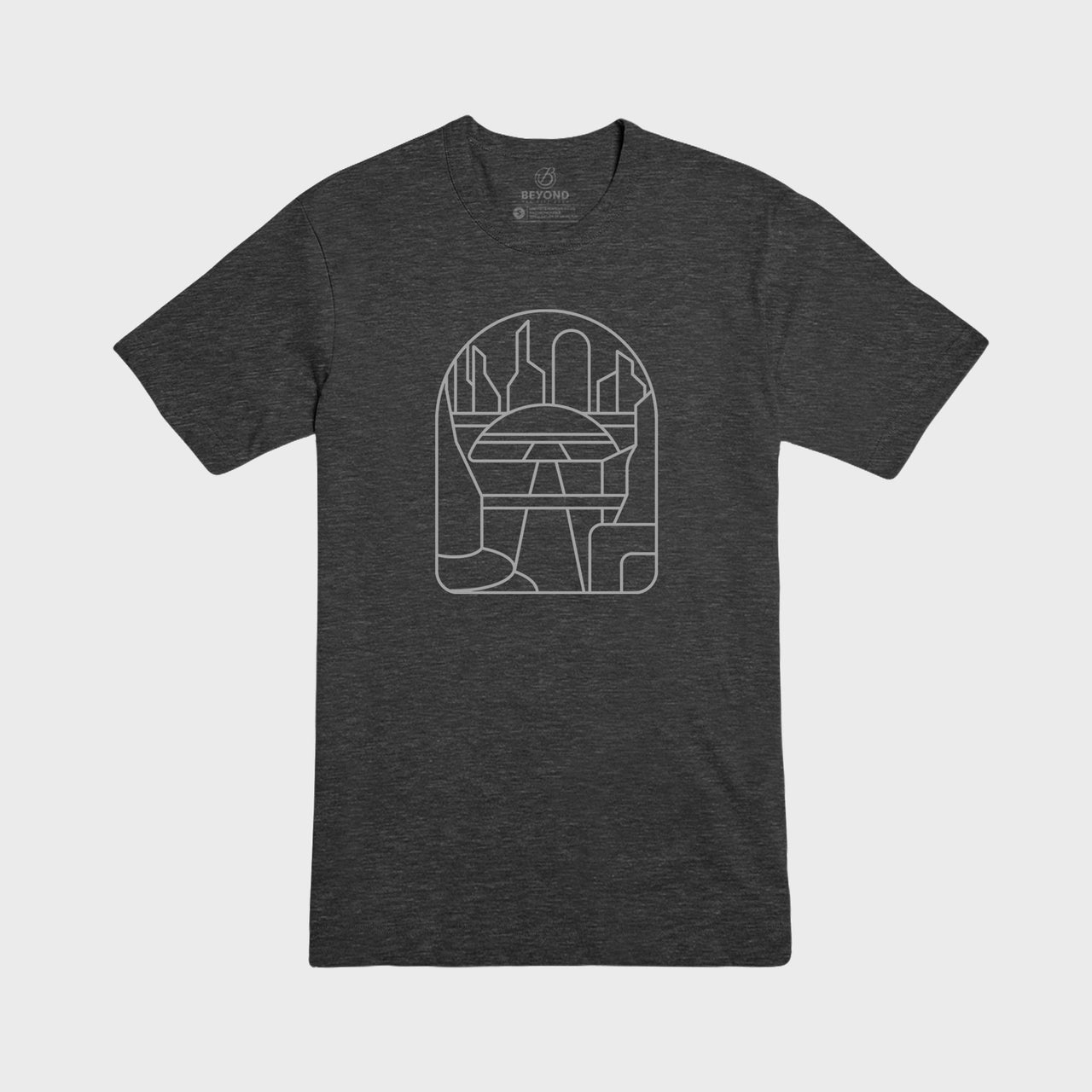 CORUSCANT | Tee | Heather Charcoal