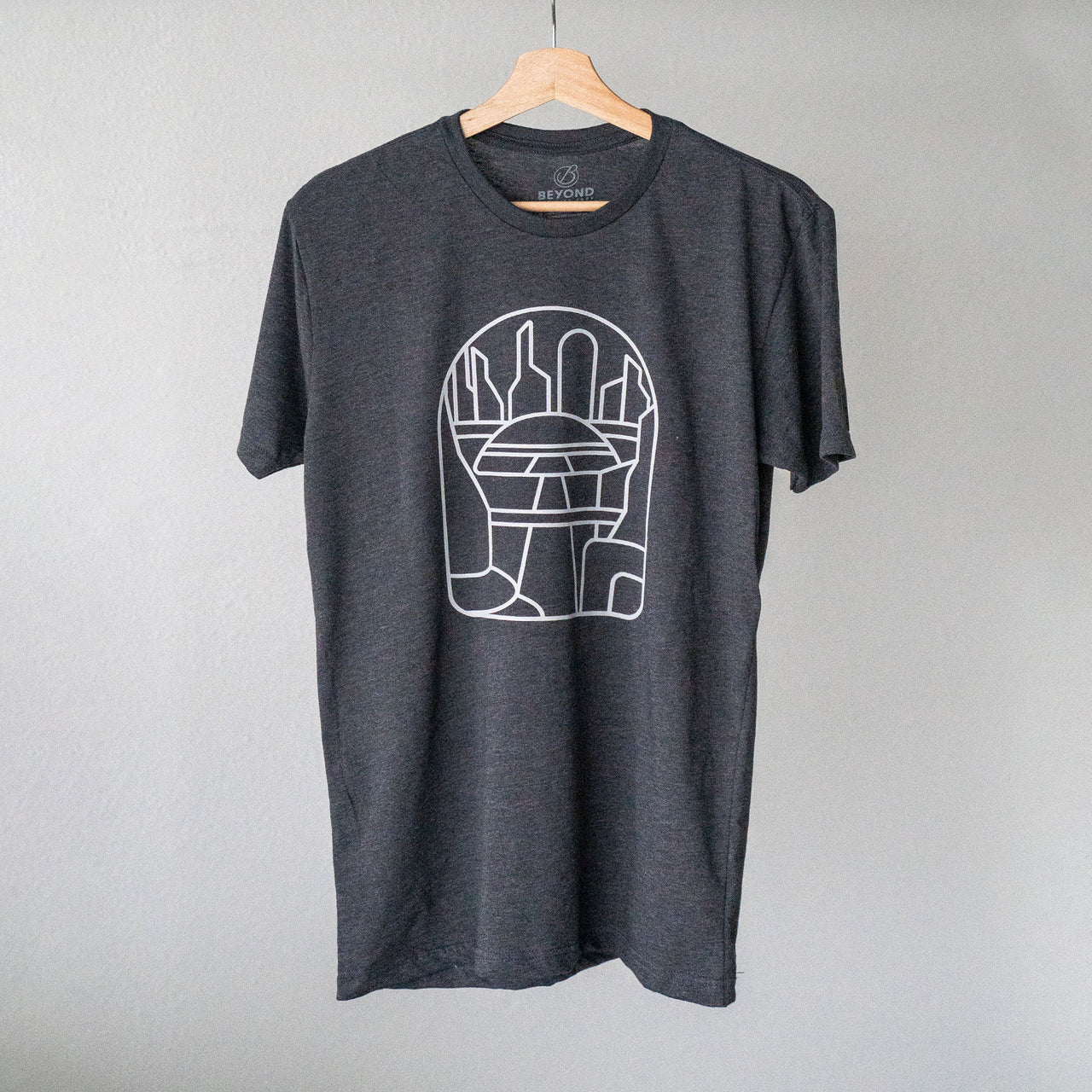 CORUSCANT | Tee | Heather Charcoal