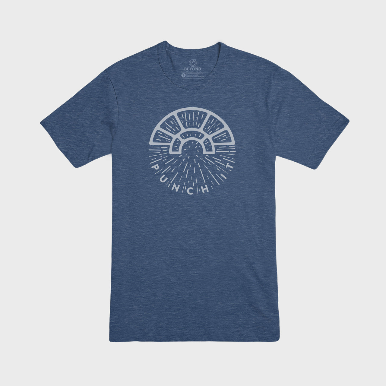 PUNCH IT | Tee | Heather Navy
