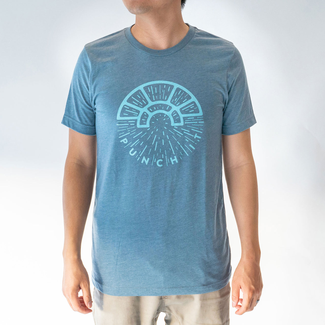 PUNCH IT | Tee | Heather Slate