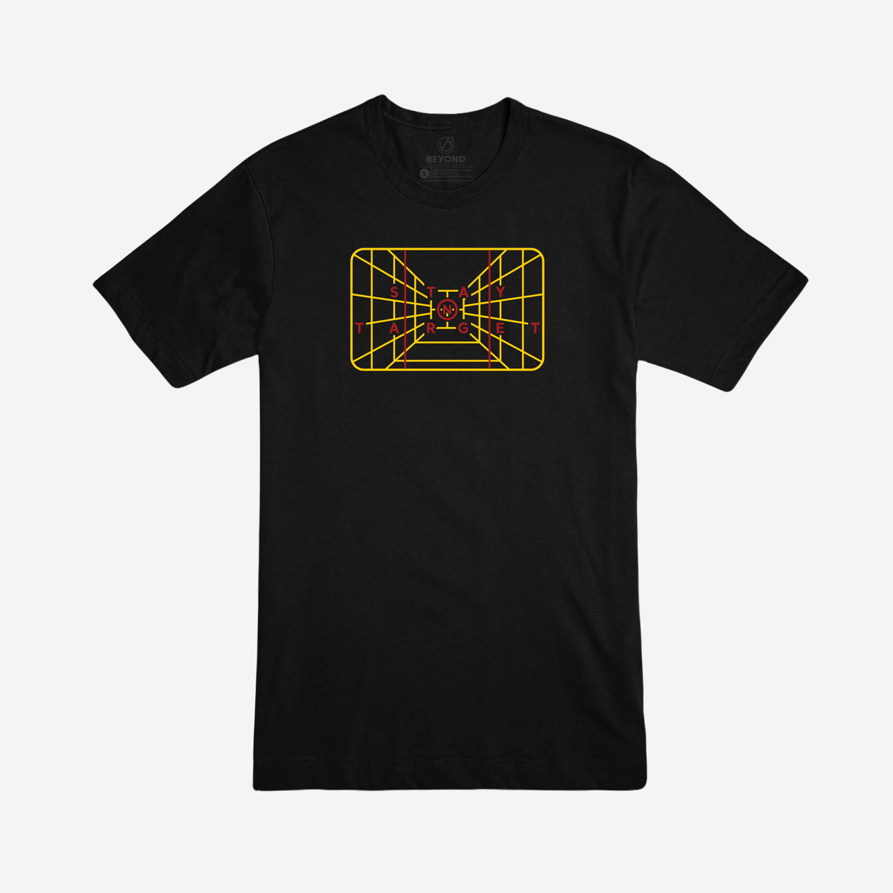 STAY ON TARGET | Tee | Black