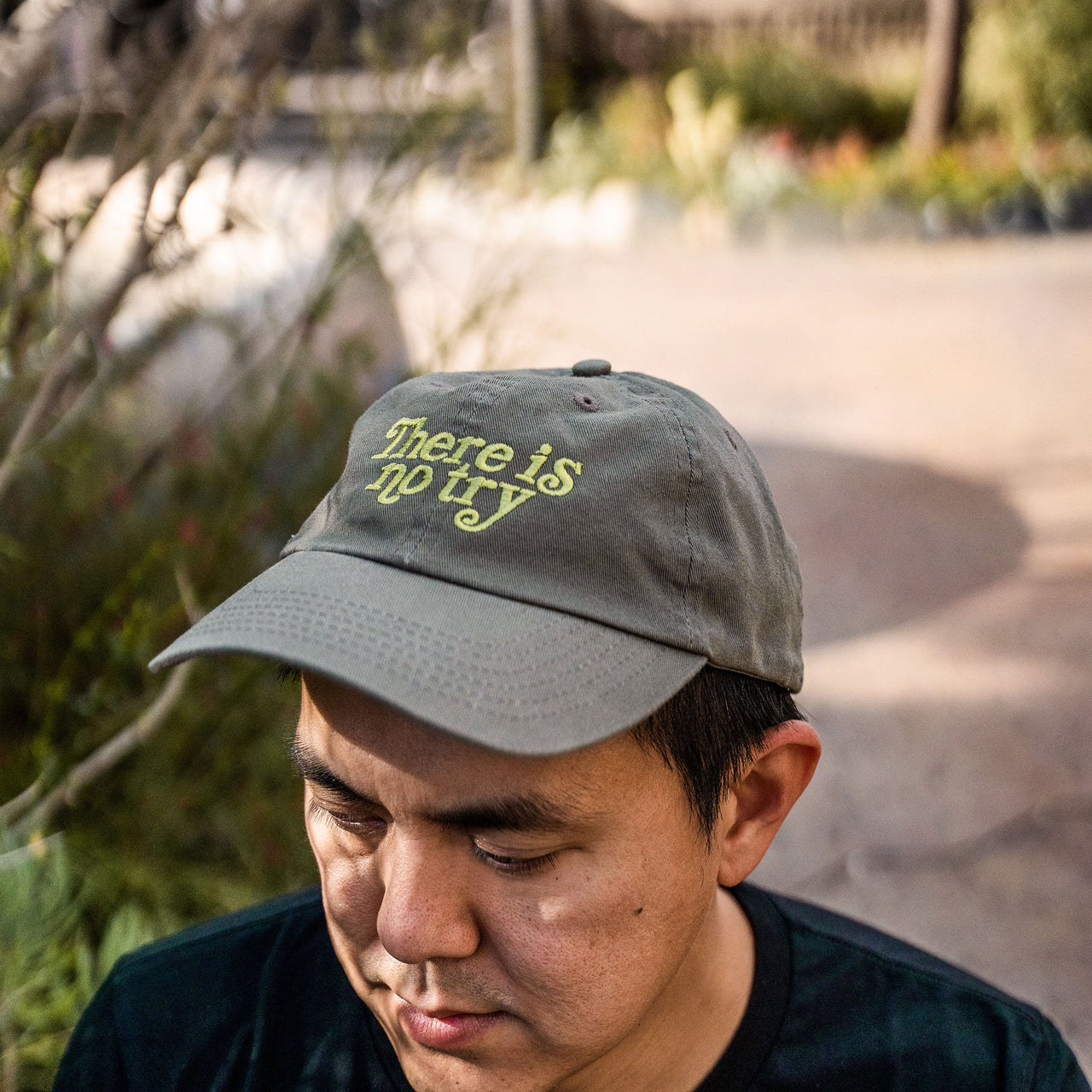 THERE IS NO TRY | Hat | Olive